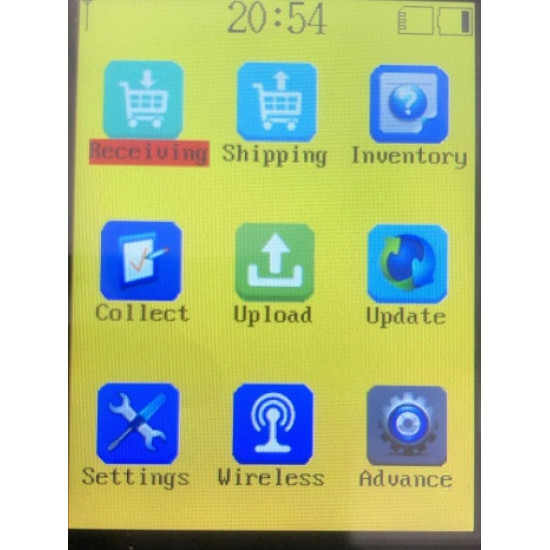 Термінал збору даних, бездротовий сканер штрих-кодів JEPOD JP-D2 (115888)