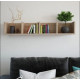 Полиця для книг Forte Erika 914x166x166 Дуб сонома Полиця для книг Forte Erika 914x166x166 Дуб сонома
