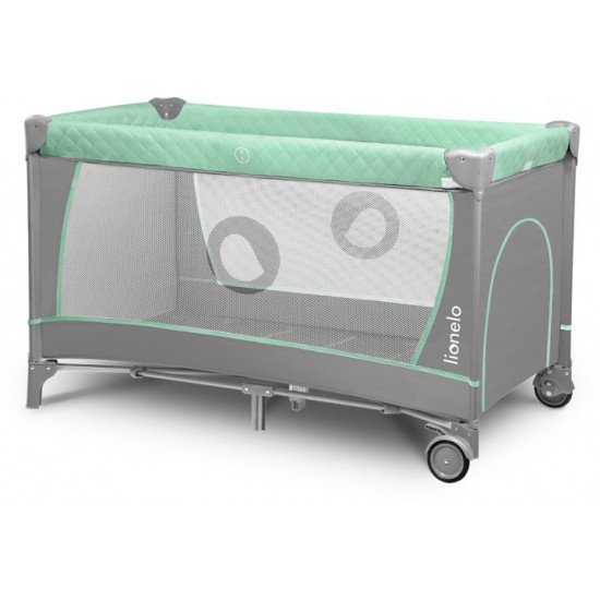 Манеж-кровать Lionelo Flower turquoise (LO.FL03) Манеж-кровать Lionelo Flower turquoise (LO.FL03)
