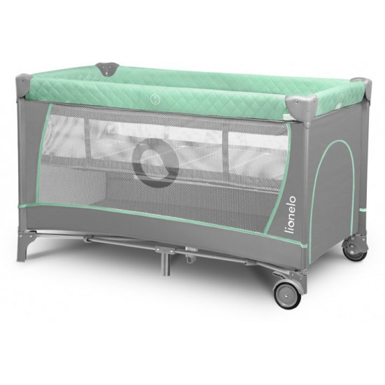 Манеж-кровать Lionelo Flower turquoise (LO.FL03) Манеж-кровать Lionelo Flower turquoise (LO.FL03)