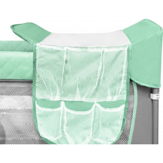Манеж-кровать Lionelo Flower turquoise (LO.FL03) Манеж-кровать Lionelo Flower turquoise (LO.FL03)