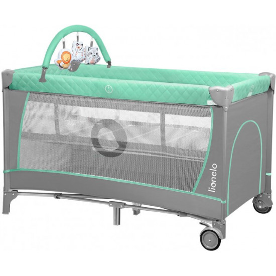 Манеж-кровать Lionelo Flower turquoise (LO.FL03) Манеж-кровать Lionelo Flower turquoise (LO.FL03)