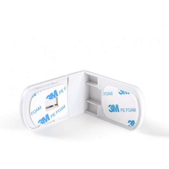 Замок-блокиратор угловой с кнопкой MBM kids BS-05 белый (BS-05 WHITE) Замок-блокиратор угловой с кнопкой MBM kids BS-05 белый (BS-05 WHITE)