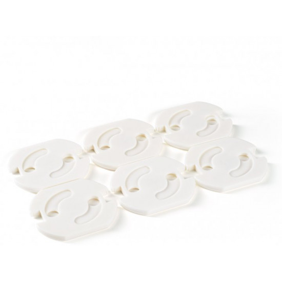 Заглушки для розеток MBM kids 6 шт BS-13 белые (BS-13 WHITE) Заглушки для розеток MBM kids 6 шт BS-13 белые (BS-13 WHITE)