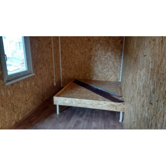 Будиночок для відпочинку ПРОФМОДУЛЬ, Дуплекс, 6*4,8м, венге Будиночок для відпочинку ПРОФМОДУЛЬ, Дуплекс, 6*4,8м, венге