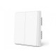 Выключатель без нулевой линни Aqara Light Switch D1 Double-Button QBKG22LM AK044CNW01 Выключатель без нулевой линни Aqara Light Switch D1 Double-Button QBKG22LM AK044CNW01