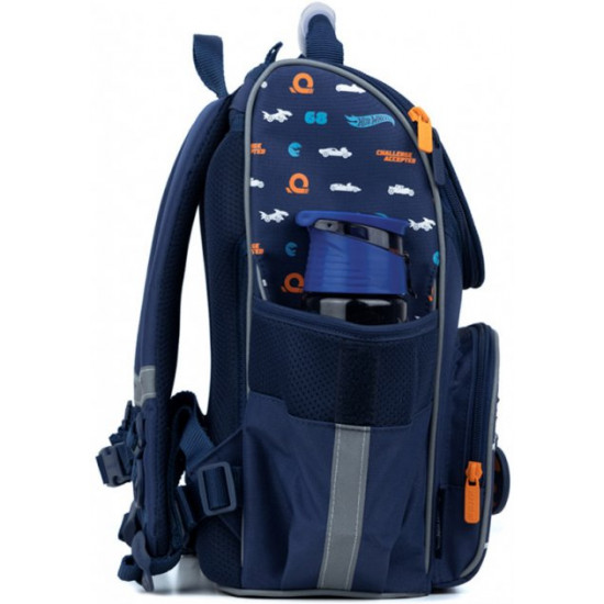 Рюкзак каркасный Kite для мальчика 35х25х13 см 11.5 л Hot Wheels (HW22-501S) Рюкзак каркасный Kite для мальчика 35х25х13 см 11.5 л Hot Wheels (HW22-501S)