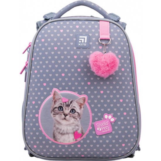 Рюкзак каркасний Kite для дівчинки 38х29х16 см 16 л Studio Pets (SP22-531M) Рюкзак каркасний Kite для дівчинки 38х29х16 см 16 л Studio Pets (SP22-531M)