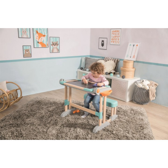 Парта-доска трансформер Smoby Toys Веселая учеба (420301) Парта-доска трансформер Smoby Toys Веселая учеба (420301)