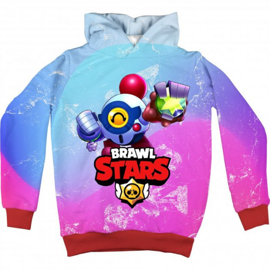 Худі з персонажами з гри Brawl Stars Худі з персонажами з гри Brawl Stars