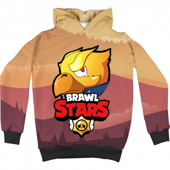 Худі з персонажами з гри Brawl Stars Худі з персонажами з гри Brawl Stars