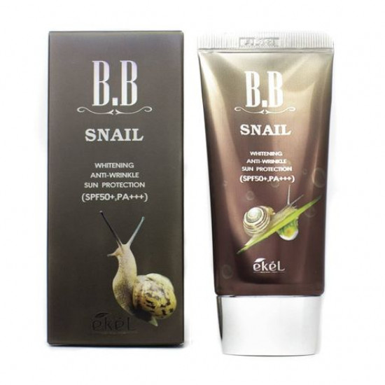 BB-крем для лица Ekel SPF 50+ PA+++ Увлажняющий, с экстрактом муцина улитки, 50 мл
BB-крем для лица Ekel SPF 50+ PA+++ Увлажняющий, с экстрактом муцина улитки, 50 мл