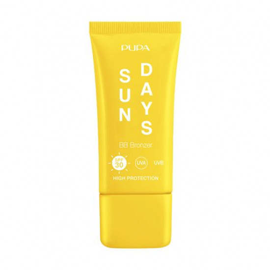 BB-крем для лица Pupa Sun Days BB Bronzer SPF 30, 010 Light Skin, 30 мл
BB-крем для лица Pupa Sun Days BB Bronzer SPF 30, 010 Light Skin, 30 мл