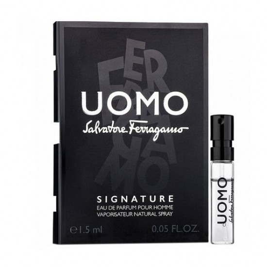 Salvatore Ferragamo Uomo Signature Парфюмированная вода мужская, 1.5 мл (Пробник)
Salvatore Ferragamo Uomo Signature Парфюмированная вода мужская, 1.5 мл (Пробник)