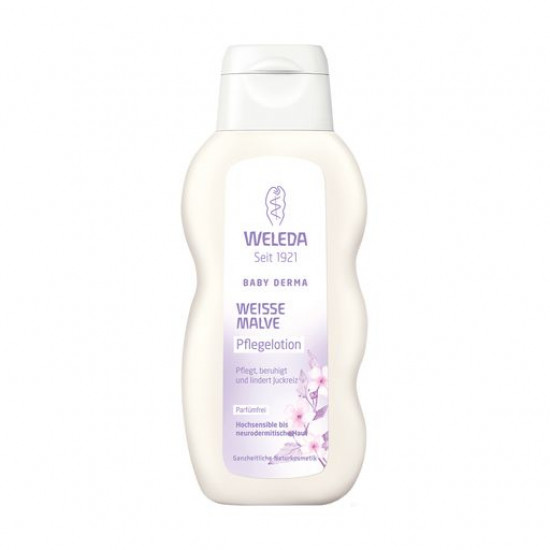 Детское молочко для тела Weleda Baby Body Lotion с алтеем, для гиперчувствительной кожи, 200 мл
Детское молочко для тела Weleda Baby Body Lotion с алтеем, для гиперчувствительной кожи, 200 мл