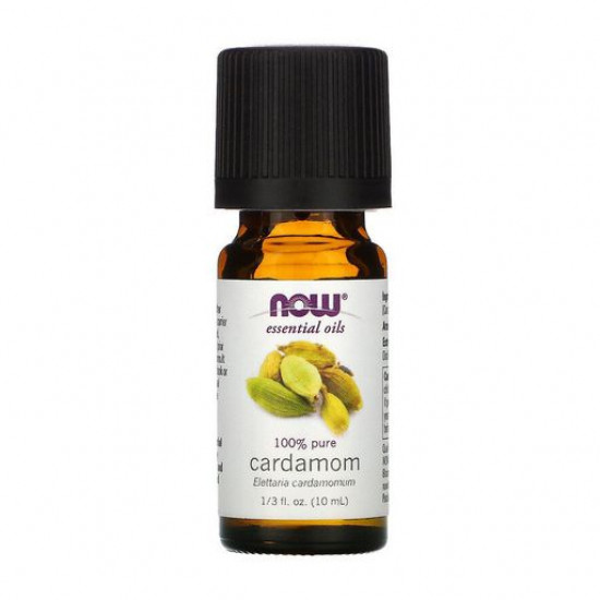 Эфирное масло Now Foods Essential Oils 100% Pure Cardamom Oil Масло кардамона, 10 мл
Эфирное масло Now Foods Essential Oils 100% Pure Cardamom Oil Масло кардамона, 10 мл