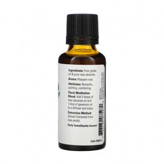 Эфирное масло Now Foods Essential Oils 100% Pure Rose Absolute Розы, 30 шт
Эфирное масло Now Foods Essential Oils 100% Pure Rose Absolute Розы, 30 шт