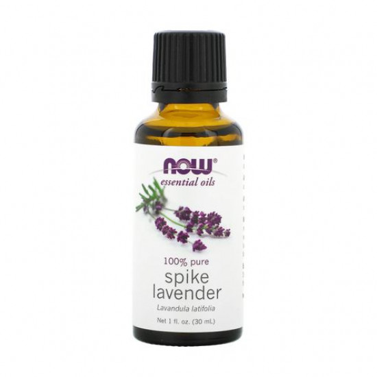 Ефірна олія Now Foods Essential Oils 100% Pure Spike Lavender Лаванди широколистої, 30 мл
