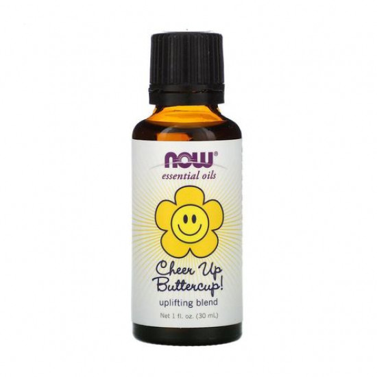 Ефірна олія Now Foods Essential Oils Cheer Up Buttercup Олія жовтця, 30 мл Ефірна олія Now Foods Essential Oils Cheer Up Buttercup Олія жовтця, 30 мл