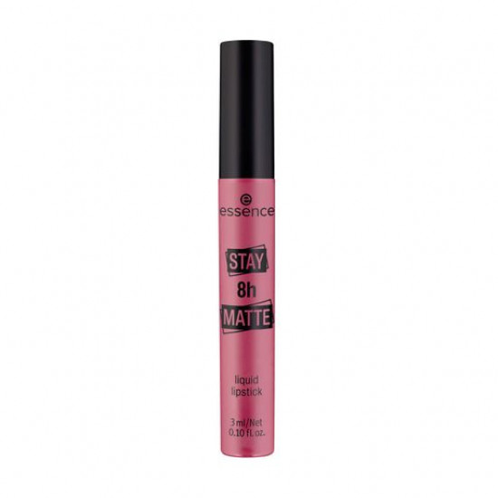 Рідка матова помада Essence Stay 8H Matte Liquid Lipstick, 04 Mad About You, 3 мл Рідка матова помада Essence Stay 8H Matte Liquid Lipstick, 04 Mad About You, 3 мл