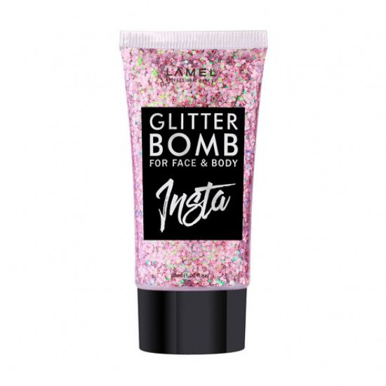 Жидкий глиттер для лица и тела Lamel Professional Insta Glitter Bomb, 403, 30 мл
Жидкий глиттер для лица и тела Lamel Professional Insta Glitter Bomb, 403, 30 мл