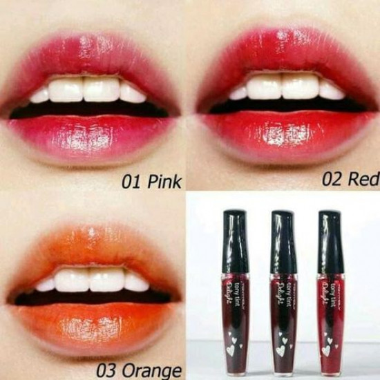 Жидкий тинт для губ Tony Moly Delight Tony Tint 03 Orange ChaCha, 9 мл
Жидкий тинт для губ Tony Moly Delight Tony Tint 03 Orange ChaCha, 9 мл