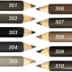Олівець для брів Parisa Cosmetics Master Shape, тон 301, 1.5 г Олівець для брів Parisa Cosmetics Master Shape, тон 301, 1.5 г