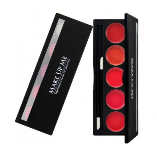 Компактний набір помад Make Up Me L5-5 5 відтінків, 10 г Компактний набір помад Make Up Me L5-5 5 відтінків, 10 г