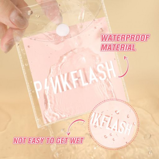 Косметическая прозрачная сумка Pinkflash для хранения помады, 8.2*10.5 см
Косметическая прозрачная сумка Pinkflash для хранения помады, 8.2*10.5 см
