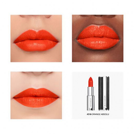 Матовая помада для губ Givenchy Le Rouge Mat Lunar New Year Edition, 316 Orange Absolu, 3.4 г
Матовая помада для губ Givenchy Le Rouge Mat Lunar New Year Edition, 316 Orange Absolu, 3.4 г