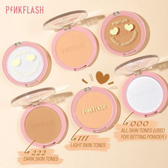 Матовая пудра для лица Pinkflash Lasting Matte Pressed Powder 000, 5.8 г
Матовая пудра для лица Pinkflash Lasting Matte Pressed Powder 000, 5.8 г