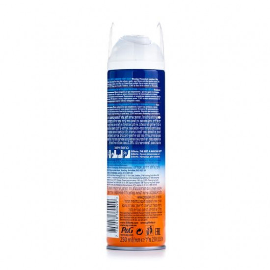 Мужская пена для бритья Gillette Fusion ProGlide Sensitive Active Sport, 250 мл
Мужская пена для бритья Gillette Fusion ProGlide Sensitive Active Sport, 250 мл