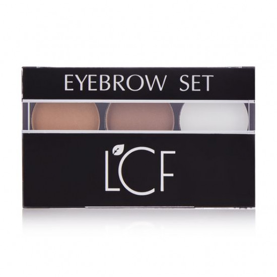 Набір для брів LCF Eyebrow Set 01 світло-коричневий, 6 г Набір для брів LCF Eyebrow Set 01 світло-коричневий, 6 г