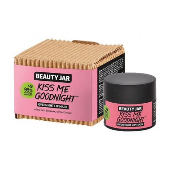 Ночная маска для губ Beauty Jar Kiss Me Goodnight, 15 мл
Ночная маска для губ Beauty Jar Kiss Me Goodnight, 15 мл