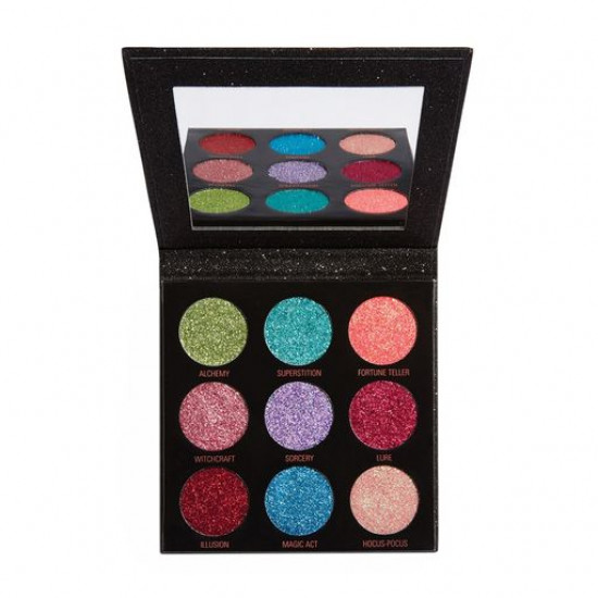 Палетка глиттеров для век Makeup Revolution Pressed Glitter Palette, Abracadabra, 10.8 г
Палетка глиттеров для век Makeup Revolution Pressed Glitter Palette, Abracadabra, 10.8 г