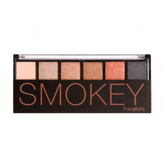 Палетка теней для век Focallure Smokey Eyeshadow Palette 06, 8 г
Палетка теней для век Focallure Smokey Eyeshadow Palette 06, 8 г
