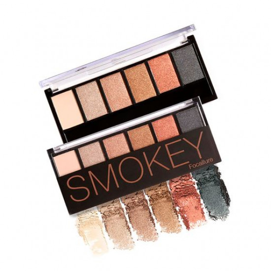 Палетка теней для век Focallure Smokey Eyeshadow Palette 06, 8 г
Палетка теней для век Focallure Smokey Eyeshadow Palette 06, 8 г