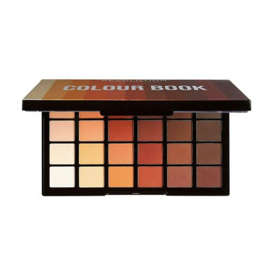 Палетка тіней для повік Makeup Revolution Colour Book Shadow Palette, CB02, 38.4 г Палетка тіней для повік Makeup Revolution Colour Book Shadow Palette, CB02, 38.4 г