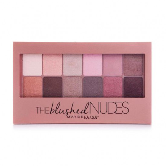 Палетка теней для век Maybelline New York The Blushed Nudes, 9.6 г
Палетка теней для век Maybelline New York The Blushed Nudes, 9.6 г