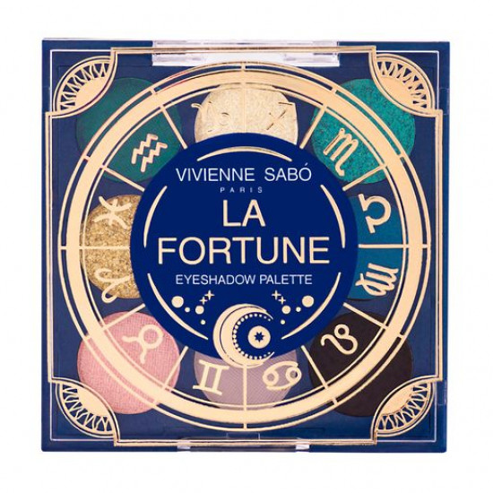 Палетка тіней для повік Vivienne Sabo Eyeshadow Palette La Fortune 01, 7 г Палетка тіней для повік Vivienne Sabo Eyeshadow Palette La Fortune 01, 7 г