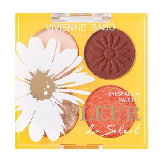 Палетка теней для век Vivienne Sabo Fleur Du Soleil Eyeshadow Palette 01, 4.8 г
Палетка теней для век Vivienne Sabo Fleur Du Soleil Eyeshadow Palette 01, 4.8 г