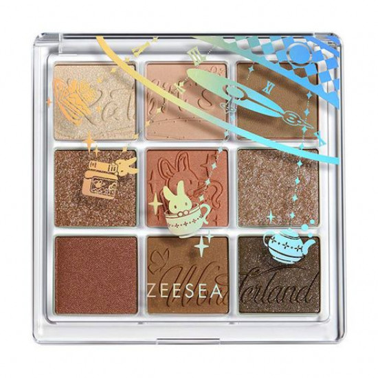 Палетка теней для век Zeesea Nine-Color Stunning Crystal Eyeshadow Palette, Caramel Chestnut, 8.4 г
Палетка теней для век Zeesea Nine-Color Stunning Crystal Eyeshadow Palette, Caramel Chestnut, 8.4 г