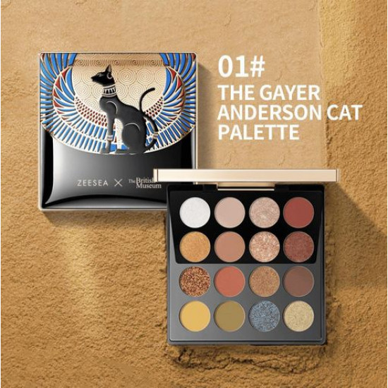 Палетка теней для век Zeesea X The British Museum Enchanting Egypt Eyeshadow Palette, 01 The Gayer Anderson Cat, 20 г
Палетка теней для век Zeesea X The British Museum Enchanting Egypt Eyeshadow Palette, 01 The Gayer Anderson Cat, 20 г