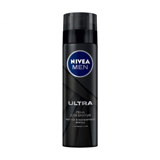 Пена для бритья Nivea Men Ultra Чистое и комфортное бритье, мужская, 200 мл
Пена для бритья Nivea Men Ultra Чистое и комфортное бритье, мужская, 200 мл