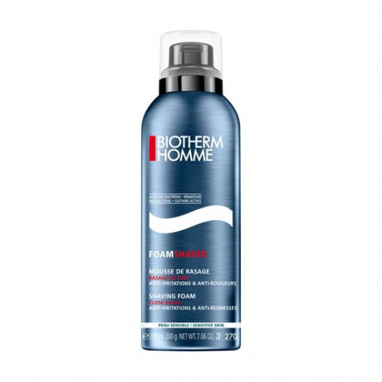 Піна для гоління чоловіча Biotherm Sensitive Skin Shaving Foam, 200 мл Піна для гоління чоловіча Biotherm Sensitive Skin Shaving Foam, 200 мл