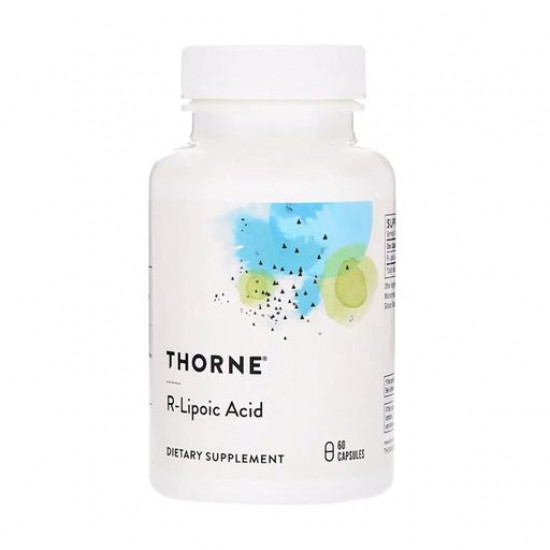 Харчова добавка Thorne Research R-Lipoic Acid, 60 шт Харчова добавка Thorne Research R-Lipoic Acid, 60 шт