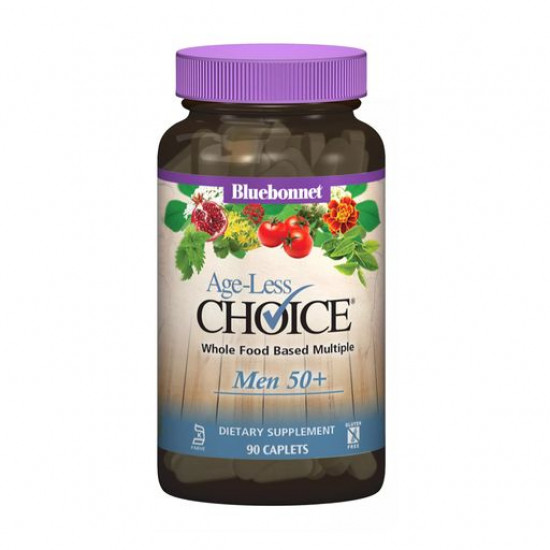 Пищевая добавка мультивитамины в капсулах Bluebonnet Nutrition Age-Less Choice Men 50+, 90 шт
Пищевая добавка мультивитамины в капсулах Bluebonnet Nutrition Age-Less Choice Men 50+, 90 шт