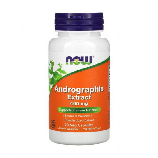 Пищевая добавка в капсулах Now Foods Andrographis Extract Экстракт aндрографиса 400 мг, 90 шт
Пищевая добавка в капсулах Now Foods Andrographis Extract Экстракт aндрографиса 400 мг, 90 шт