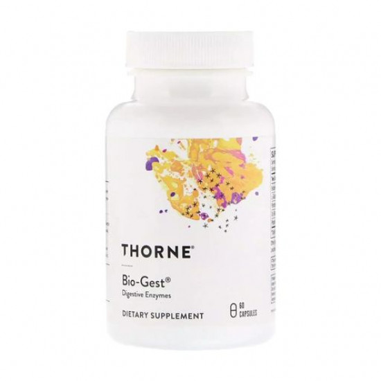 Пищевая добавка в капсулах Thorne Research Bio-Gest ферменты пищеварительные, 60 шт
Пищевая добавка в капсулах Thorne Research Bio-Gest ферменты пищеварительные, 60 шт
