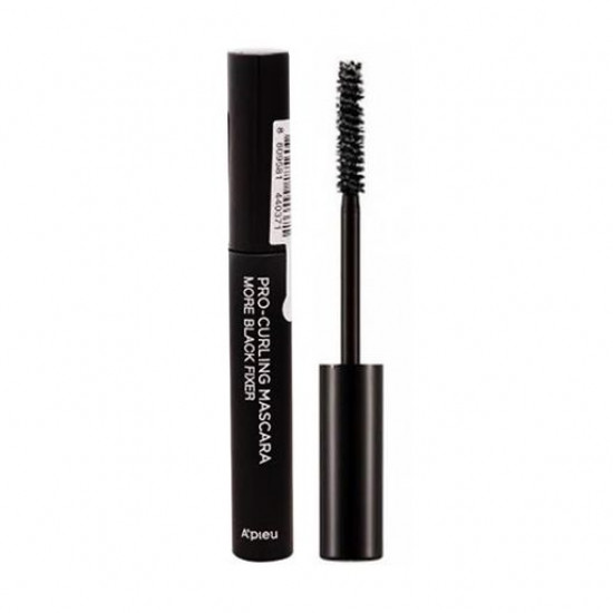 Підкручує фіксуюча термотуш для вій A'pieu Pro-Curling Mascara More Black Fixer, 3.5 г Підкручує фіксуюча термотуш для вій A'pieu Pro-Curling Mascara More Black Fixer, 3.5 г